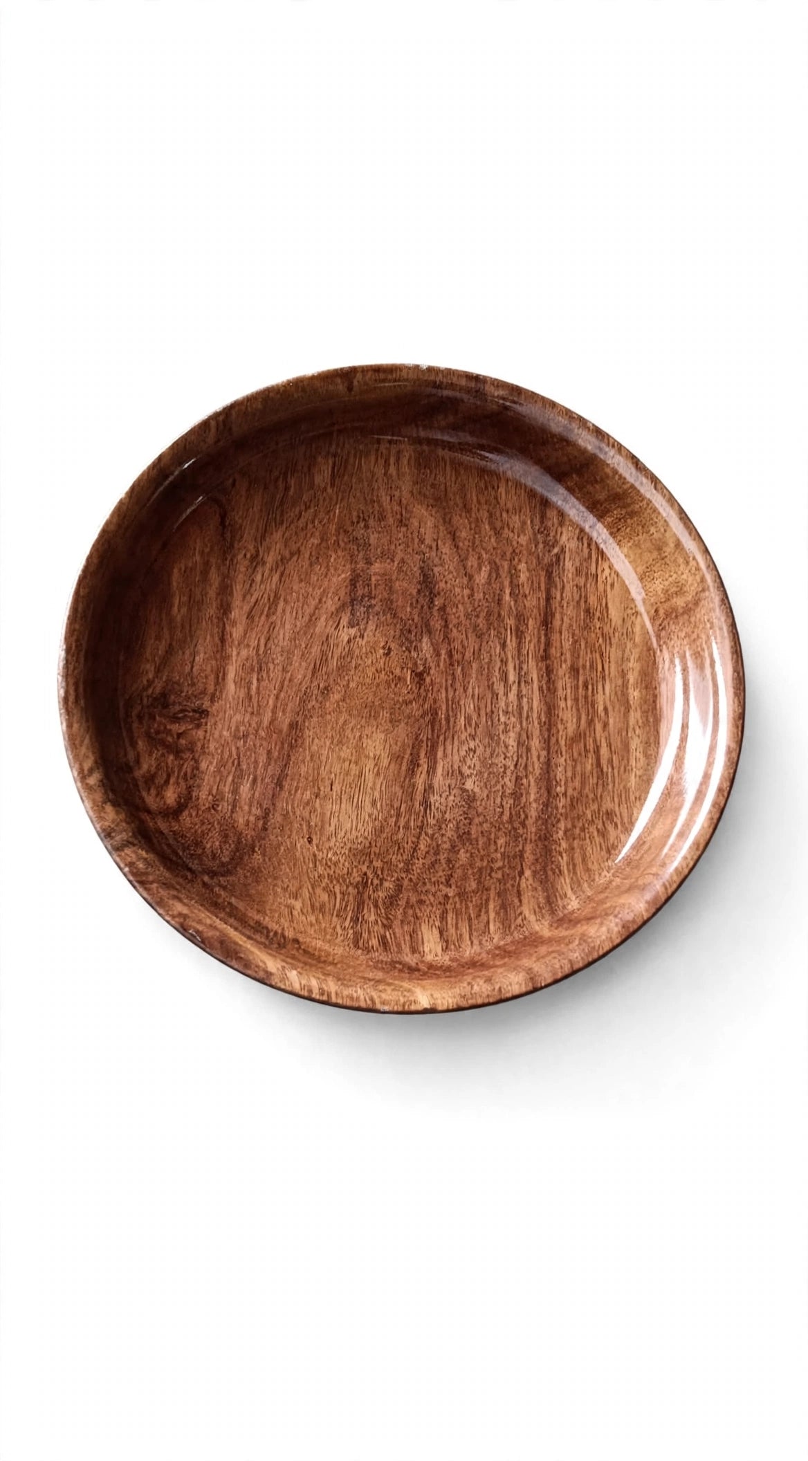 Pure Sheesham Wooden Serving Plate